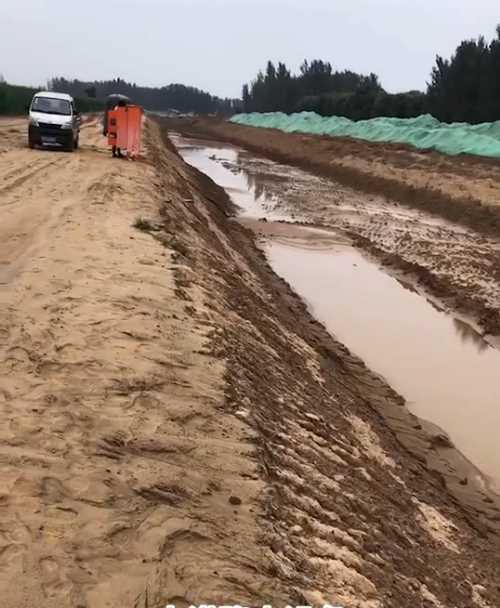 滨州无棣县河道降水